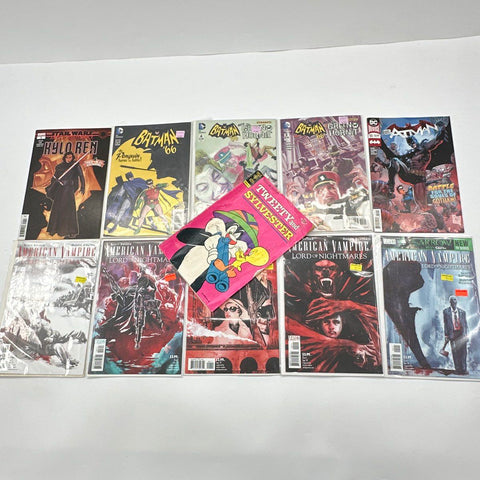 Comic Book Lot Marvel DC Vertigo Modern Age Batman Star Wars 11 Comics