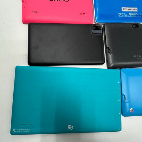 Lot of 14 Various Brand Tablets For Parts or Repair AS-IS Untested