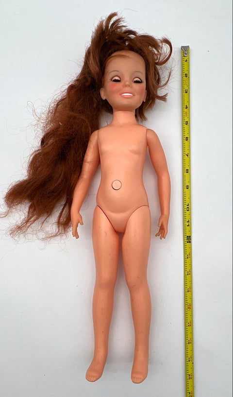 Vintage Ideal Beautiful Crissy Doll 18 Inch Growing Hair With Box