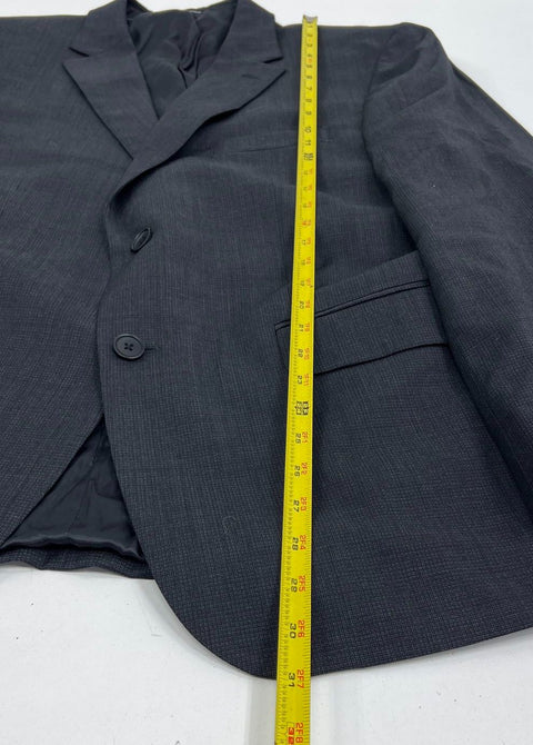 Kenneth Cole Awearness Charcoal Wool Blend 2-Piece Suit Men's 44R 38W