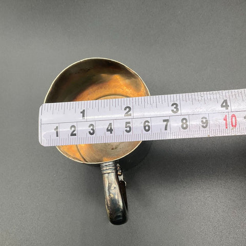 Antique Rogers & Bro Triple Plate 024 Silver Soldered Baby Cup Manuel