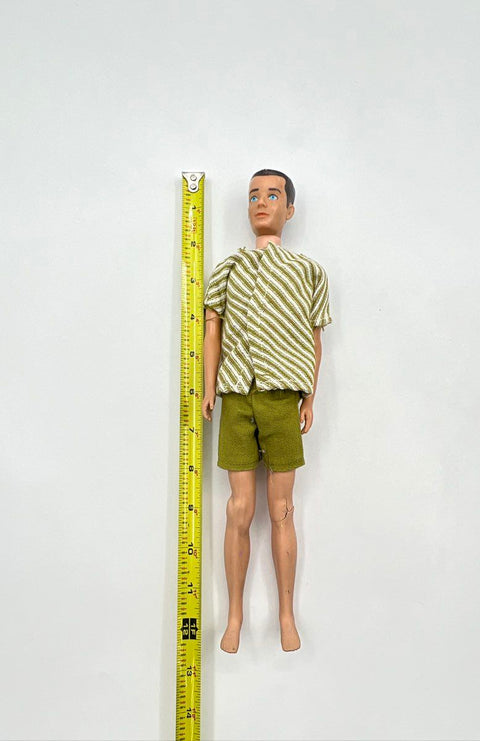 Vintage Ken Barbie Doll Mattel 1960 With Clothing