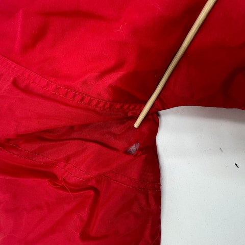 Vintage 90s Apex One Nebraska Huskers Quilted Lined Puffer Jacket NCAA Sz S