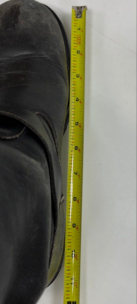 Harley Davidson Black Leather Biker Engineer Boots See Measurements