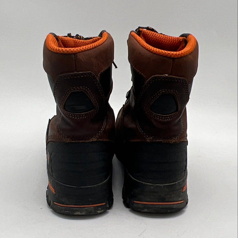 Timberland PRO Boondock Steel Toe Waterproof Brown Work Boots Men's Size 9.5 W