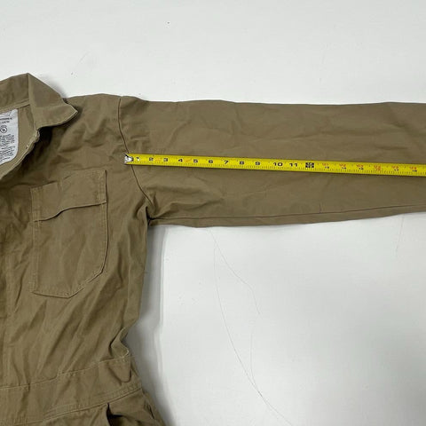 Ironwear 6500FR-K Men's Flame Resistant Coveralls Jumpsuit Khaki Sz LG 46