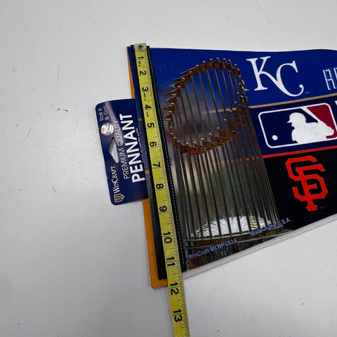 Kansas City Royals MLB Pennant Lot 1985 World Champions 2014 World Series 2