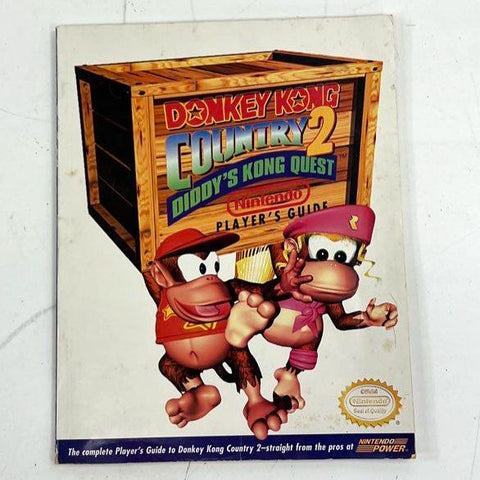 Donkey Kong Country 2 Diddy's Kong Quest Player's Guide Super Nintendo SNES 1995