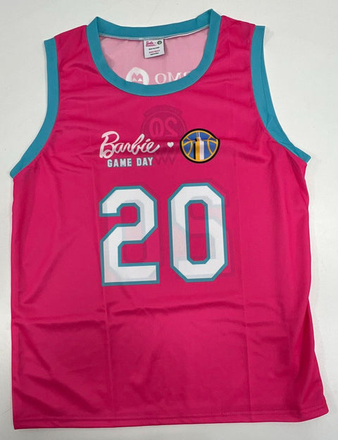 Lot of 2 Chicago Sky Barbie Game Day WNBA Promo Jersey Mattel 2025 SGA Sz XL