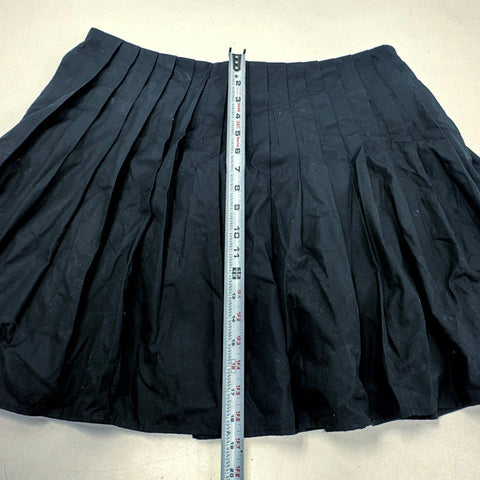 Alex Mill Women's Black Pleated Mini Skirt NWT Sz XL