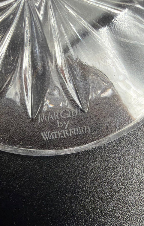 Marquis by Waterford Brookside Crystal Water Goblets 4 Piece Set Clear 8.5 In