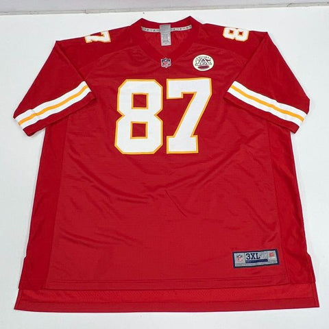 NFL Pro Line Kansas City Chiefs Travis Kelce #87 Football Jersey Sz 3XLT