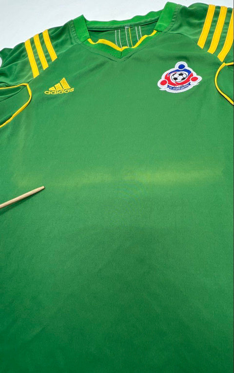 Adidas Somali Football Federation FC Jeenyo United Soccer Jersey Green Climalite