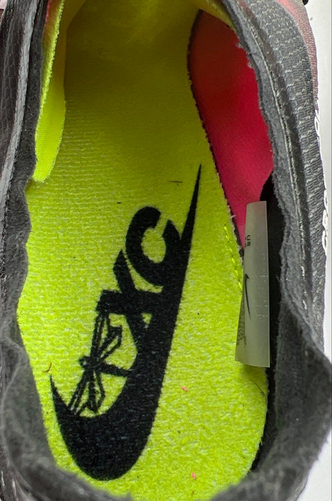 Nike ZoomX Dragonfly XC Volt Black Hyper Pink Running Spikes Size 14