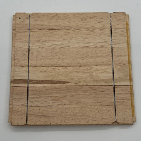 NBA Basketball Kansas City Kings Reggie King Signed Wood Parquet Floor Tile