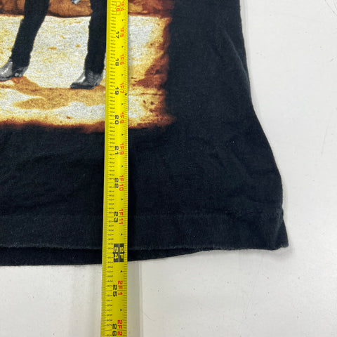 Vintage 90s Brooks & Dunn Country Music T-Shirt Single Stitch Made in USA Sz M