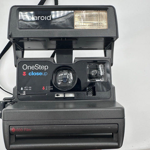 Vintage Polaroid Camera Lot 3 Pieces - Model 220, OneStep Express & CloseUp 600