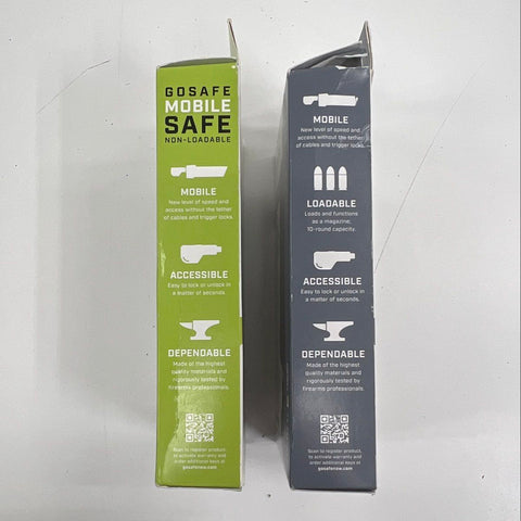 GoSafe Mobile Safe & Mobile Mag Lot of 2 for Glock 17 & 19 Gen 3-5