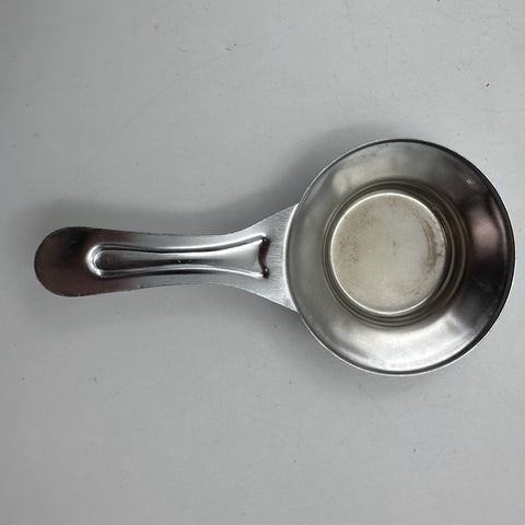 Vintage Yellow Enamel Fondue Pot Set Wood Handle Mid Century Modern 4 Piece
