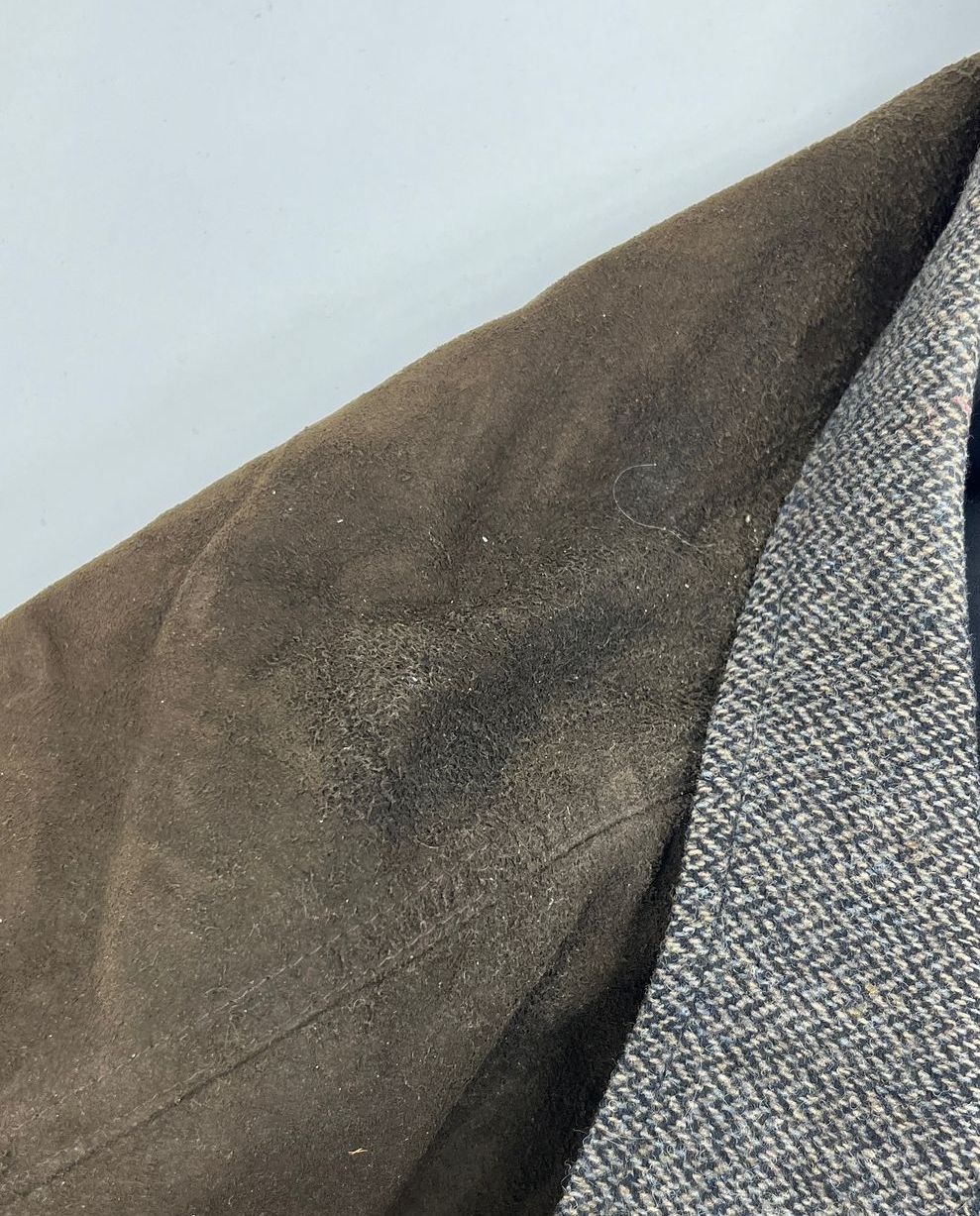 Men's Pendleton Western Brown Herringbone Wool Blazer Elbow Patches - Size 48