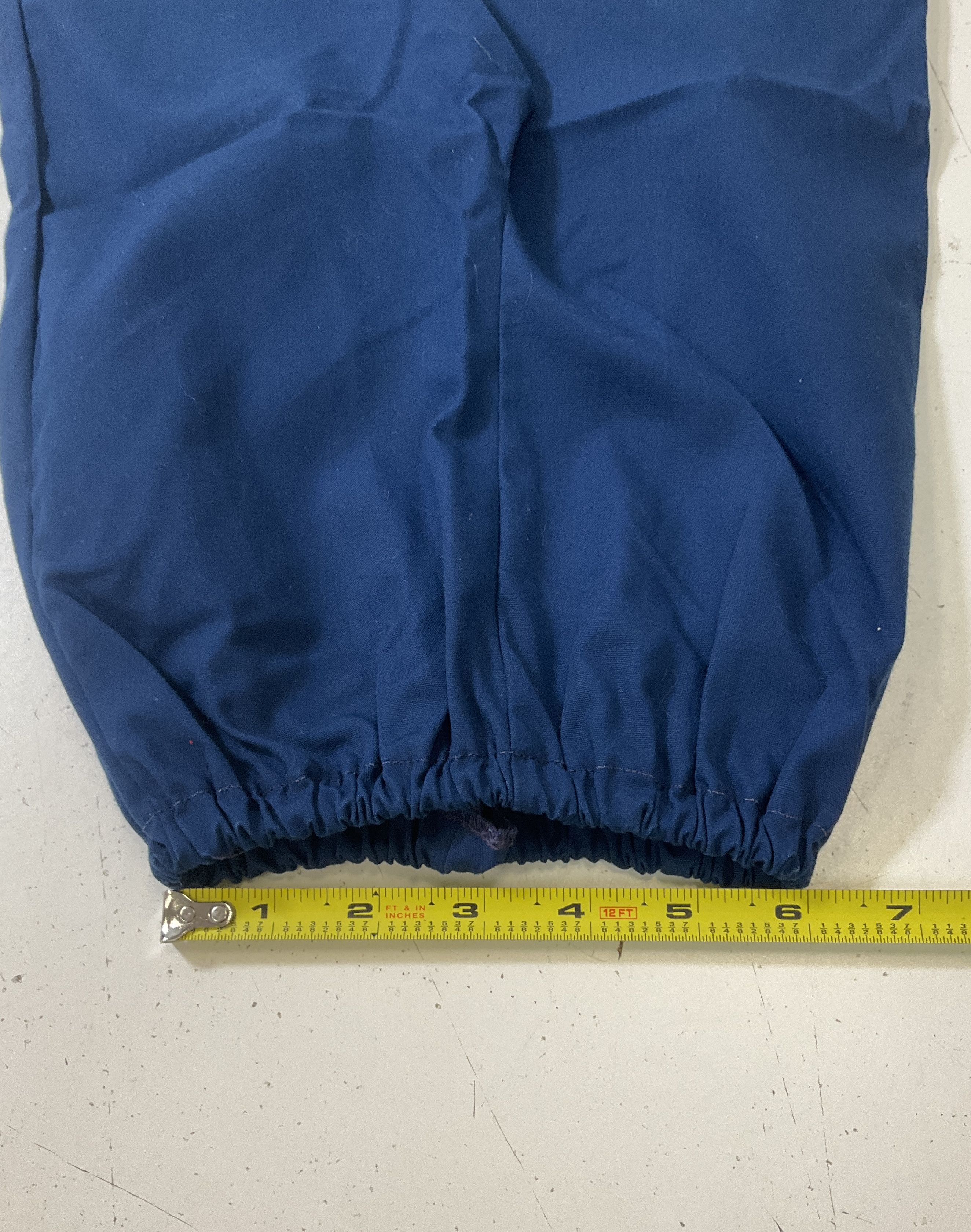 Lot of 3 Pair Vintage 1970s Blue Toddler's Bell Bottom Pants See Measurements