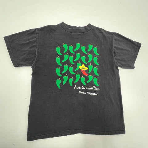 Vintage 90s Casa Bonita Juan In A Million T-Shirt Single Stitch Made USA Sz L
