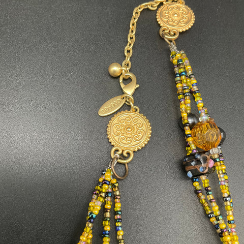Chico's & George Beaded Costume Jewelry Lot of 6 Necklaces Multi-Strand