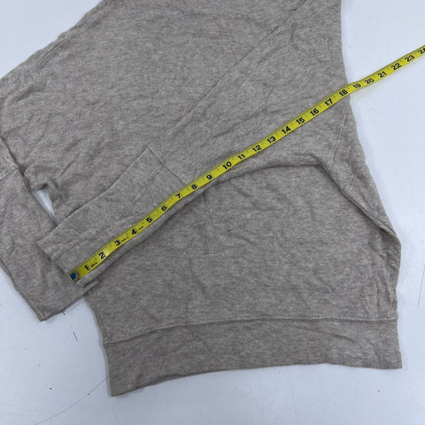 Velvet by Graham & Spencer Women's Heather Beige Boat Neck Dolman Top Sz XS