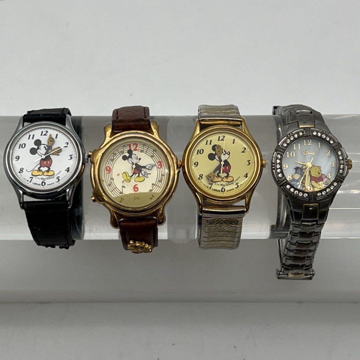 Vintage Disney Watch Lot of 4 Mickey Mouse Winnie The Pooh  display picture 2