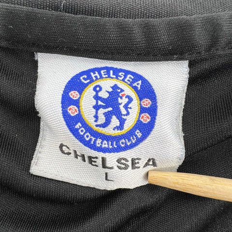 Lot of 2 Chelsea FC White Black Soccer Jersey #11 Yokohama Samsung Men's L