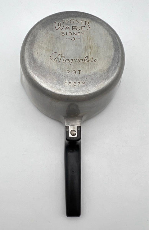 Wagner Ware Sidney O Magnalite 2 Qt Cast Aluminum Saucepan Pot 4682 M Vintage