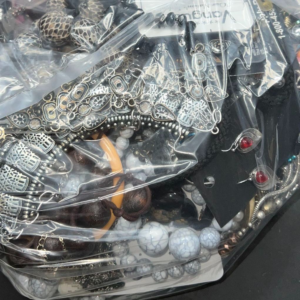 5 Lbs Costume Jewelry Grab bag