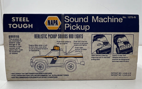 Nylint NAPA Sound Machine Pickup & International TD-340 Crawler 1:16 Lot of 2