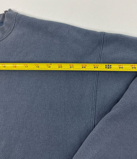 VTG Men's Lee Ultraweight Faded Purple Grey Pullover Sweatshirt - Size Large