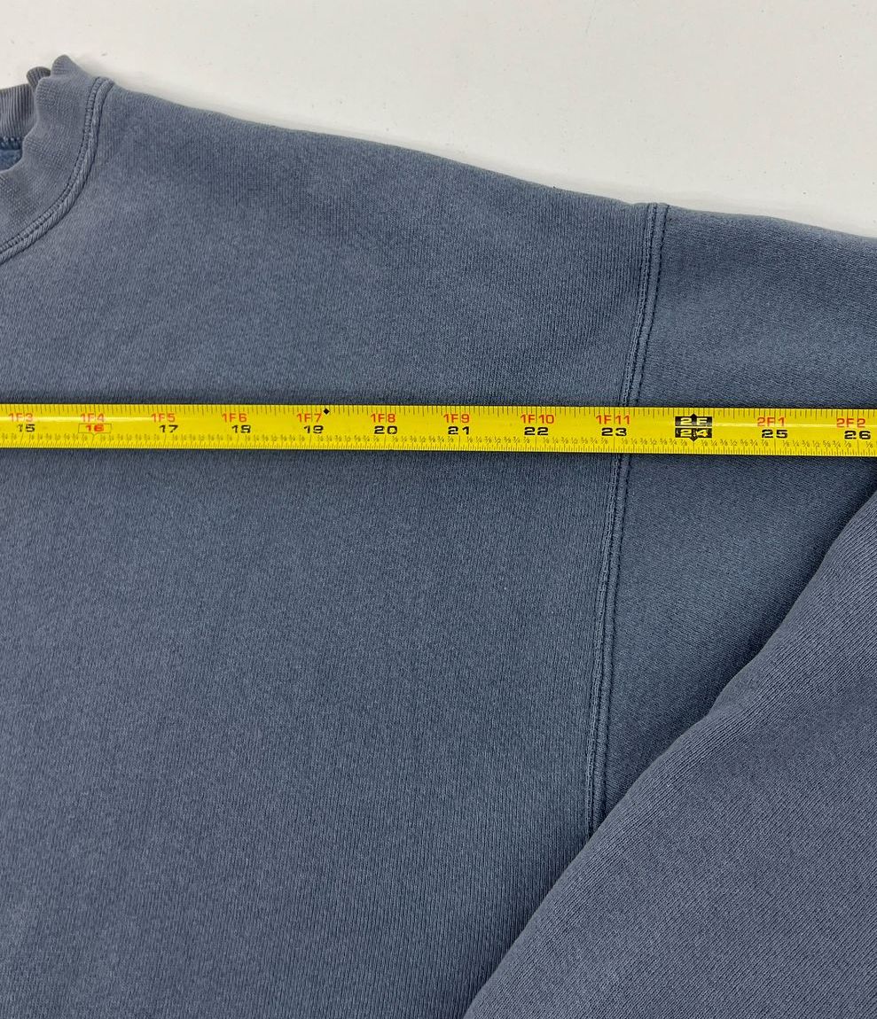 VTG Men's Lee Ultraweight Faded Purple Grey Pullover Sweatshirt - Size Large