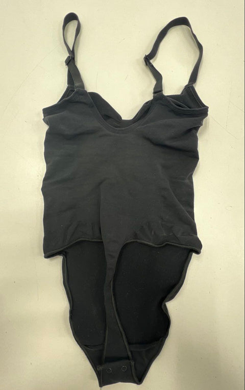 Skims Women's Black Sculpting Thong Bodysuit Lot of 3 Adjustable Straps Sz M