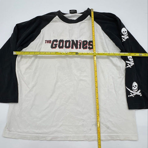 Vintage 2000s The Goonies Chunk 85 Raglan T-Shirt Ripple Junction Sz XL