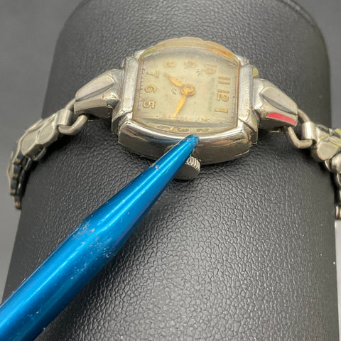 Vintage Waltham 10K Gold Filled 17 Jewel Ladies Watch Expansion Band