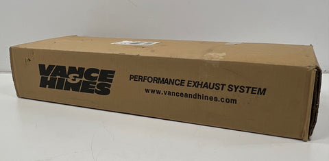 Harley-Davidson Chrome Slip-on Mufflers Pair Touring 65538-09 V&H Boxed