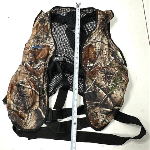 Hunting Safety Vest and Harness Lot Hunter Safety System Ameristep 3 Piece Camo