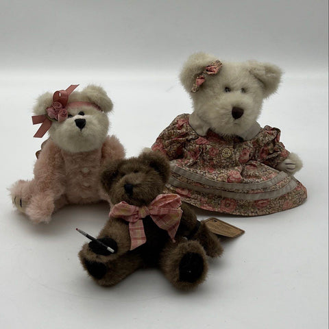 Boyds Bears Plush Collection Lot Vintage Holiday & Theme Bears 10 Pieces
