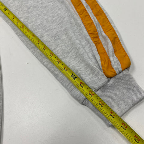 Nike Gray Orange Cross Training Lace Up Side Stripe Joggers Pants Women's L