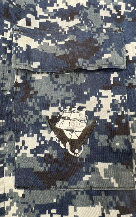US Navy NWU Type I Digital Camo Parka and Blouse Set Sz Small Regular