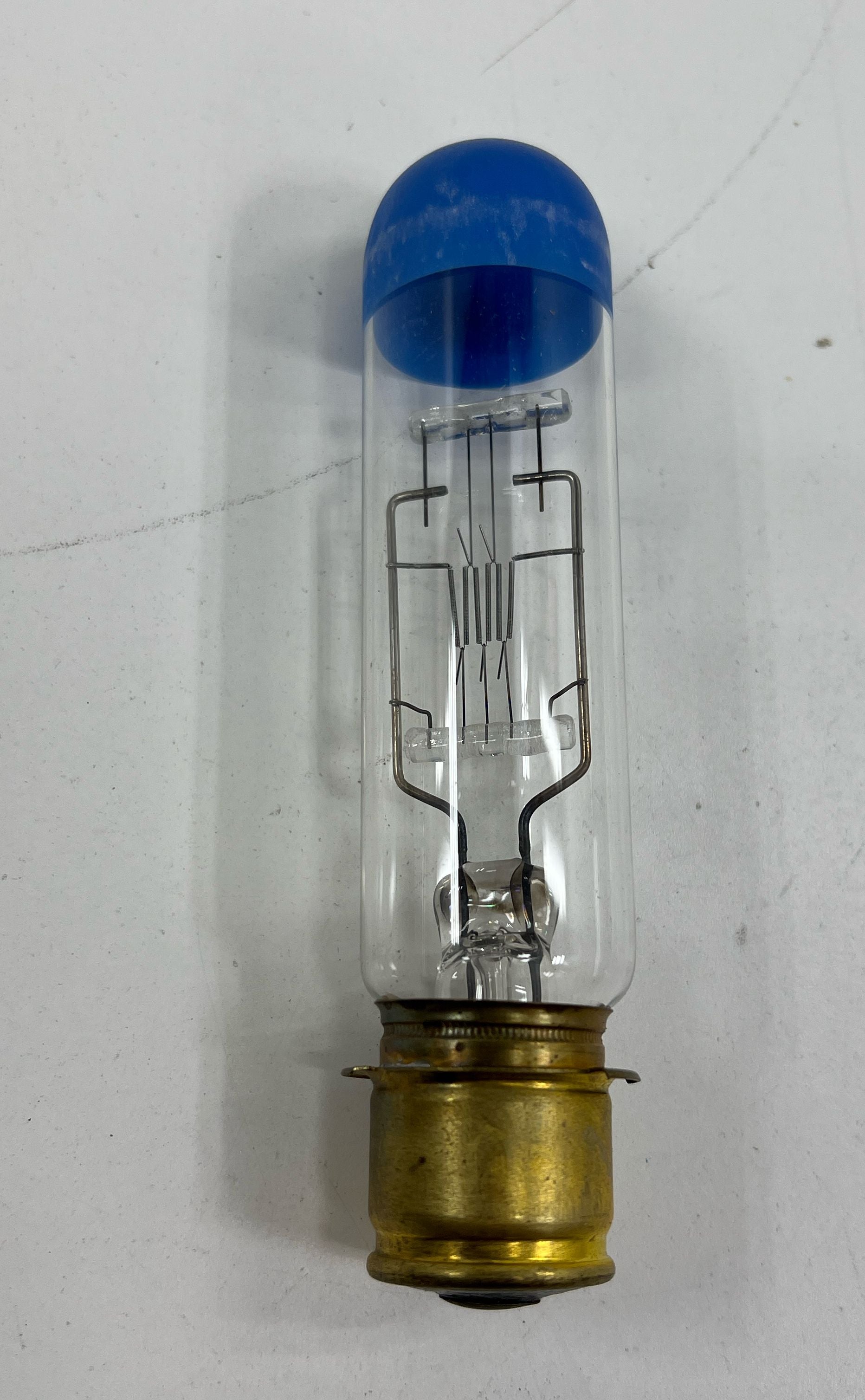 IOB Vintage Sylvania Movie & Still Projector Lamp Bulb Blue Top 300w Light Bulb