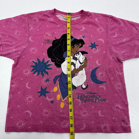 Vintage 1996 Disney Hunchback of Notre Dame Esmeralda Single Stitch Kids Sz M