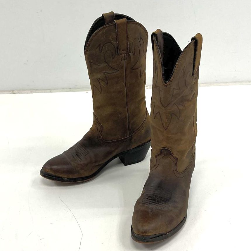 Durango Crush RD542 Brown Slouch Western Cowboy Boots Womens Size 6