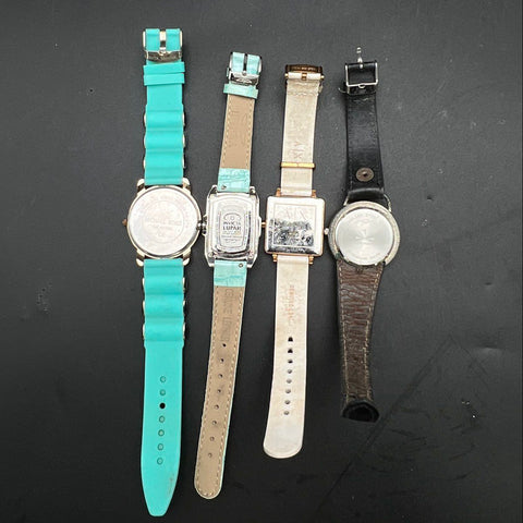 Michael Kors Invicta Armani Exchange Isaac Mizrahi Watch Lot of 4 Untested