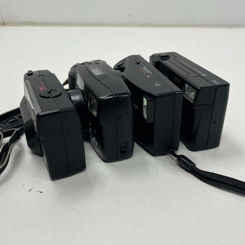 Kodak VR35 Minolta Freedom Zoom 35mm Film Point & Shoot Camera Lot of 4