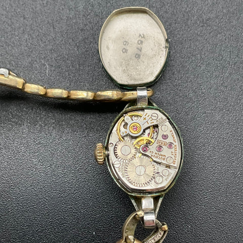 Vintage 1965 Bulova 10K RGP 17 Jewels Mechanical Women's Watch Speidel Band M5