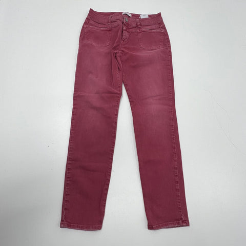 Closed Pedal-X Dusty Rose Garment Dyed Straight Leg Jeans Women's Size 28